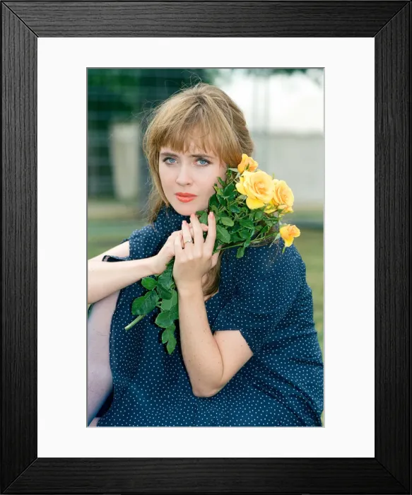 Framed Print : Actress Lysette Anthony. 10th July 1990 Framed Print : Actress Lysette Anthony. 10th July 1990