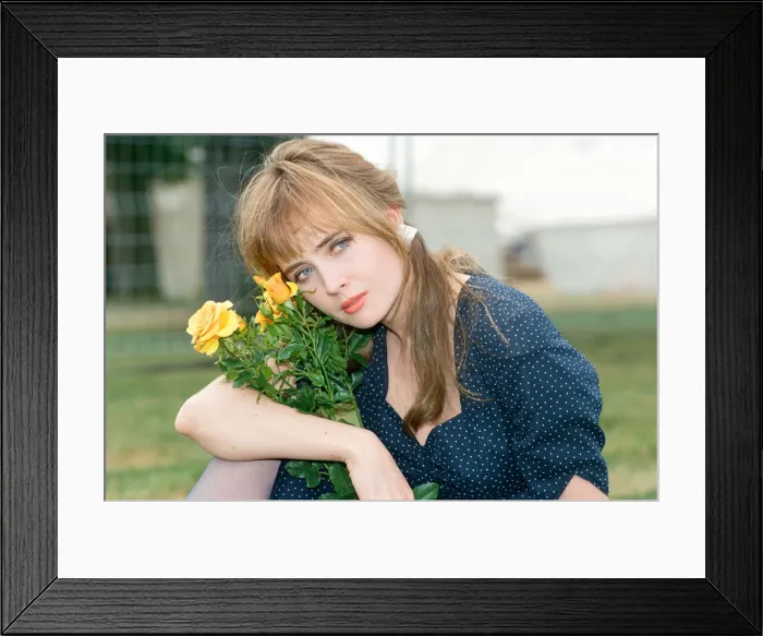 Framed Print : Actress Lysette Anthony. 10th July 1990 Framed Print : Actress Lysette Anthony. 10th July 1990