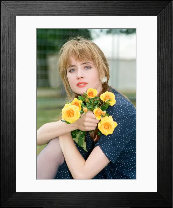 Framed Print : Actress Lysette Anthony. 10th July 1990