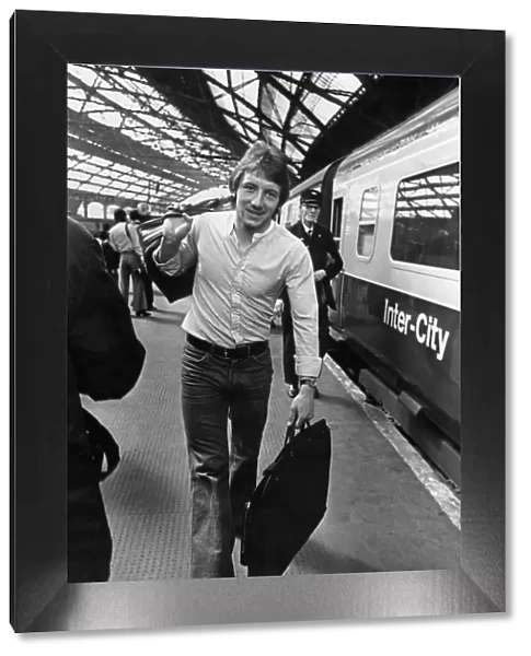 Jimmy Case at Lime Street Station, Liverpool. Circa 1976