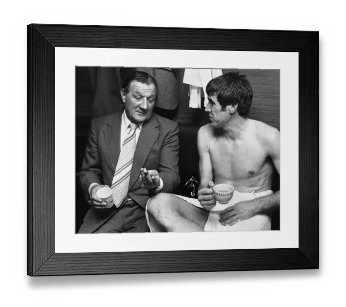 Framed Print : Liverpool win the League Championship after a goalless draw with West Ham United