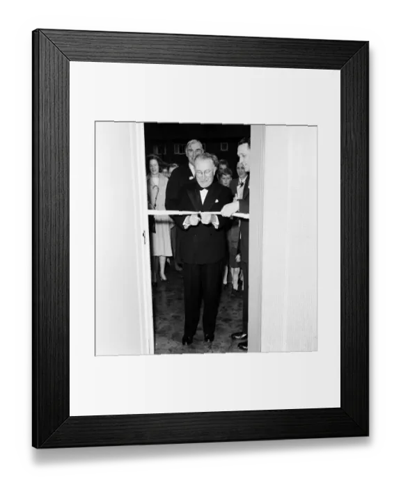 Framed Print : Doctor Ludwig Guttmann, Spinal injury expert from Stoke Mandeville Hospital