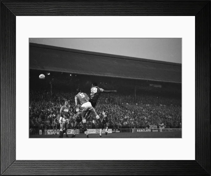 Framed Print : Birmingham City 1-2 Aston Villa, league division 2 match at St Andrews Framed Print : Birmingham City 1-2 Aston Villa, league division 2 match at St Andrews