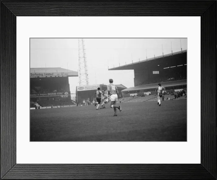 Framed Print : Birmingham City 1-2 Aston Villa, league division 2 match at St Andrews