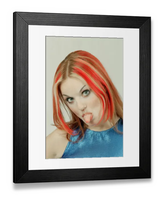 Framed Print : Geri Hailliwell, (famously known as Ginger Spice) pictured here in a photo shoot for Framed Print : Geri Hailliwell, (famously known as Ginger Spice) pictured here in a photo shoot for