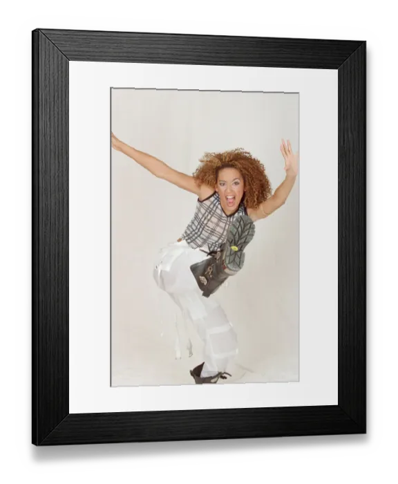Framed Print : Melanie Brown (famously known as Mel B), pictured here in a photo shoot for The Spice Framed Print : Melanie Brown (famously known as Mel B), pictured here in a photo shoot for The Spice