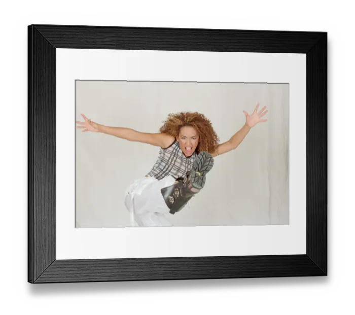 Framed Print : Melanie Brown (famously known as Mel B), pictured here in a photo shoot for The Spice Framed Print : Melanie Brown (famously known as Mel B), pictured here in a photo shoot for The Spice