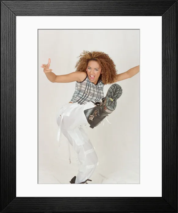 Framed Print : Melanie Brown (famously known as Mel B), pictured here in a photo shoot for The Spice Framed Print : Melanie Brown (famously known as Mel B), pictured here in a photo shoot for The Spice