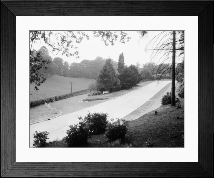 Framed Print : The Dorking By-Pass (A24) shortly before its opening on June 1934 Framed Print : The Dorking By-Pass (A24) shortly before its opening on June 1934