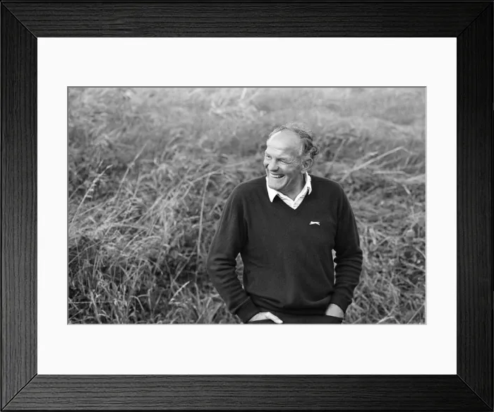 Framed Print : The Marley Golf Classic held at Royal Birkdale Golf Club. Henry Cooper. 7th October 1983 Framed Print : The Marley Golf Classic held at Royal Birkdale Golf Club. Henry Cooper. 7th October 1983