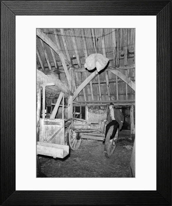 Framed Print : Pop singer Billy Fury has just bought a six acre farm near Ashford, Kent Framed Print : Pop singer Billy Fury has just bought a six acre farm near Ashford, Kent
