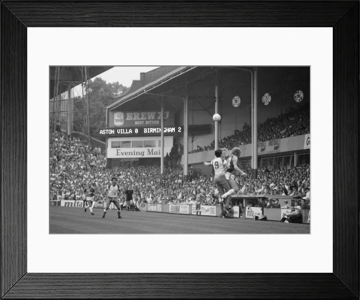 Framed Print : Aston Villa 0-2 Birmingham City, league division 2 match at Villa Park Framed Print : Aston Villa 0-2 Birmingham City, league division 2 match at Villa Park