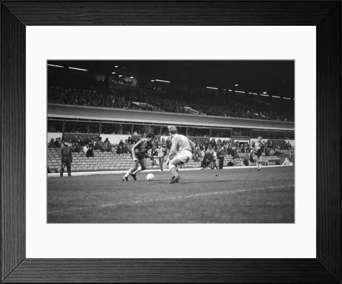 Framed Print : Birmingham City 1-2 Aston Villa, league division 2 match at St Andrews Framed Print : Birmingham City 1-2 Aston Villa, league division 2 match at St Andrews