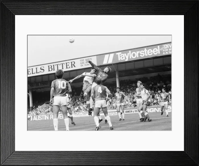 Framed Print : Aston Villa 0-2 Birmingham City, league division 2 match at Villa Park