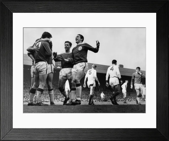 Framed Print : English League Division One match at Anfield. Liverpool 5 v Arsenal 0 Framed Print : English League Division One match at Anfield. Liverpool 5 v Arsenal 0