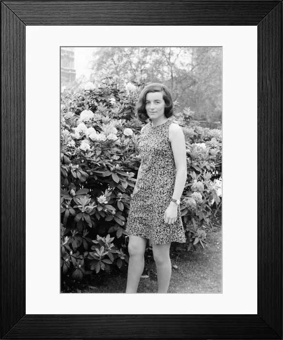 Framed Print : Sara Keays, 23 year old is Secretary to Bernard Braine Conservative MP Framed Print : Sara Keays, 23 year old is Secretary to Bernard Braine Conservative MP