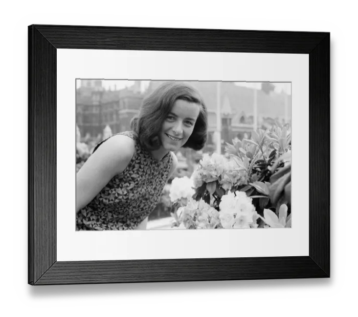 Framed Print : Sara Keays, 23 year old is Secretary to Bernard Braine Conservative MP Framed Print : Sara Keays, 23 year old is Secretary to Bernard Braine Conservative MP