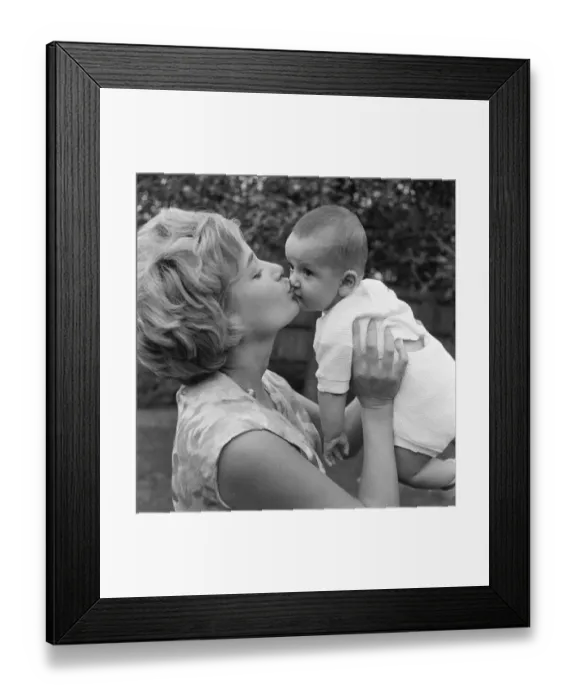 Framed Print : Sylvia Syms, actor and star of Ice Cold In Alex, with her adopted son Mark Benjamin Edney Framed Print : Sylvia Syms, actor and star of Ice Cold In Alex, with her adopted son Mark Benjamin Edney