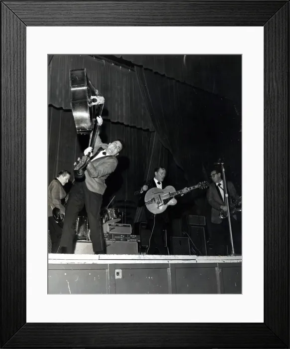 Framed Print : Bill Haley and the Comets - Sophia Gardens - September 1964 - Al Rappa Framed Print : Bill Haley and the Comets - Sophia Gardens - September 1964 - Al Rappa