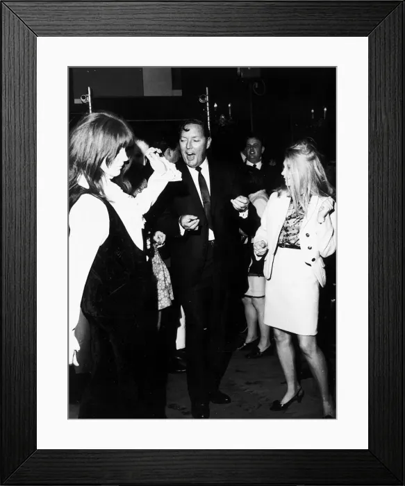 Framed Print : Bill Haley American Rock and Roll Singer The Comets at a reception held by Framed Print : Bill Haley American Rock and Roll Singer The Comets at a reception held by