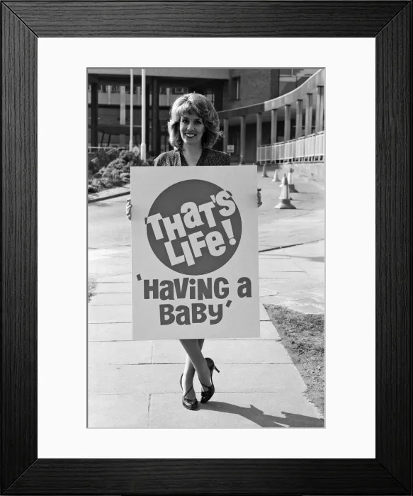 Framed Print : Esther Rantzen is back with the BBC. She will present a new series of That Framed Print : Esther Rantzen is back with the BBC. She will present a new series of That