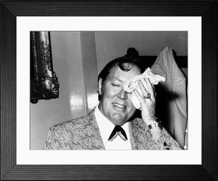 Framed Print : Bill Haley Circa 1977 Framed Print : Bill Haley Circa 1977