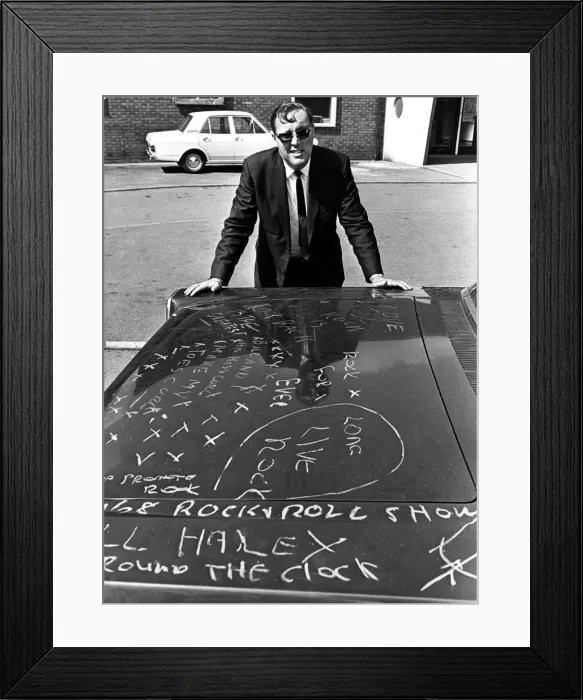 Framed Print : Bill Haley and his Comets - Sophia Gardens, Cardiff - 2nd May 1968