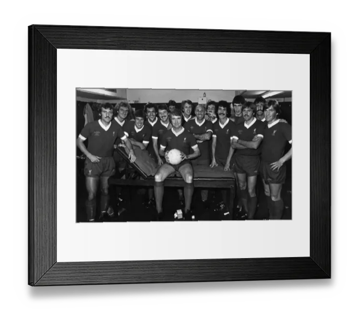 Framed Print : Former Liverpool footballer Chris Lawler returns to Anfield for his testimonial match