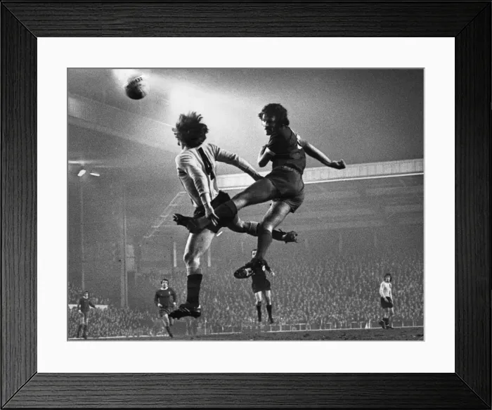 Framed Print : UEFA Cup Fourth Round Second Leg match at Anfield. Liverpool 2 v Dynamo Dresden 1 Framed Print : UEFA Cup Fourth Round Second Leg match at Anfield. Liverpool 2 v Dynamo Dresden 1