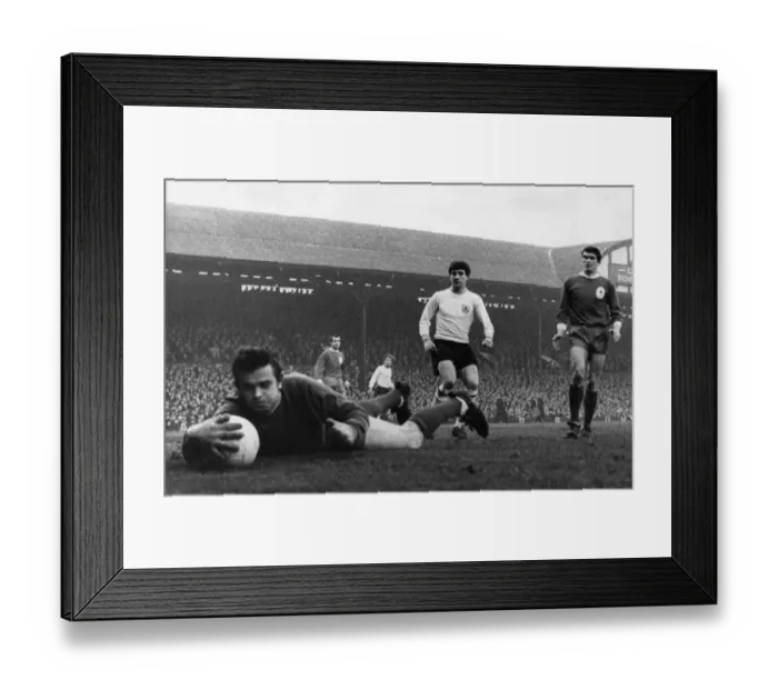 Framed Print : English League Division One match at Anfield. Liverpool 2 v Burnley 1 Framed Print : English League Division One match at Anfield. Liverpool 2 v Burnley 1