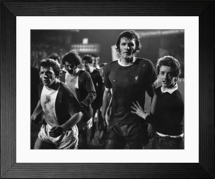 Framed Print : English League Division One match at St Andrews. Birmingham City 3 v Liverpool 1