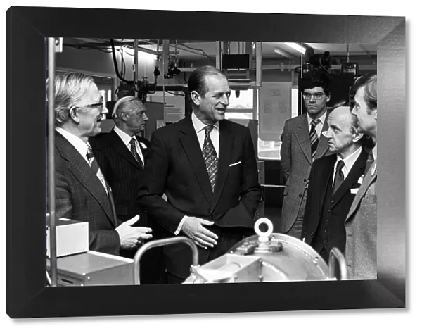 Prince Philip, Duke of Edinburgh visits Liverpool. 23rd February 1978