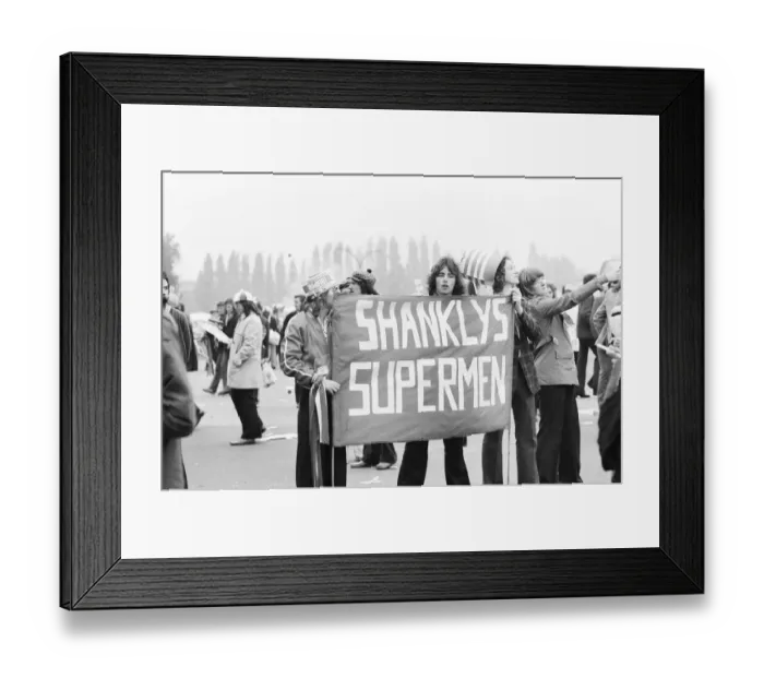 Framed Print : Liverpool football fans at Wembley Stadium before the Liverpool 3-0 Newcastle Framed Print : Liverpool football fans at Wembley Stadium before the Liverpool 3-0 Newcastle