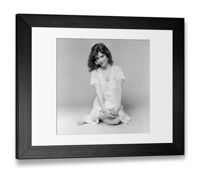 Framed Print : Carrie Fisher, American actress in in the UK to coincide with the release of new film