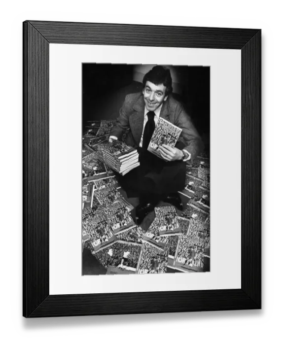 Framed Print : Liverpool footballer Ian Callaghan hosts a party at the Holiday Inn in Central Liverpool