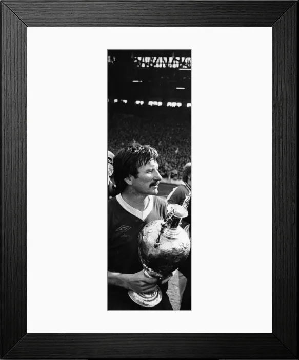 Framed Print : Liverpool 0-0 West Ham, Division One League match at Anfield, Saturday 14th May 1977