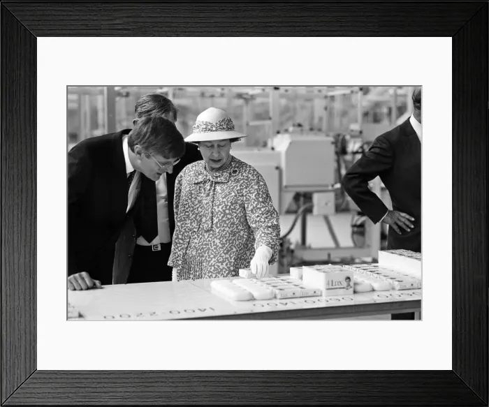 Framed Print : Queen Elizabeth II visits Port Sunlight as part of its 100th birthday celebrations Framed Print : Queen Elizabeth II visits Port Sunlight as part of its 100th birthday celebrations