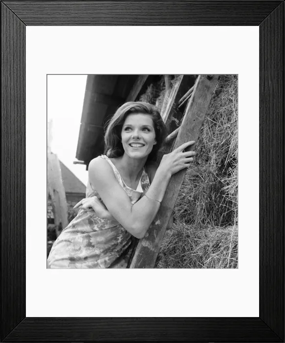 Framed Print : Samantha Eggar, British actress, pictured at Gabriels Manor Farm in Edenbridge Framed Print : Samantha Eggar, British actress, pictured at Gabriels Manor Farm in Edenbridge