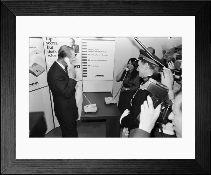 Framed Print : Prince Philip, Duke of Edinburgh visits Wavertree Technology Park, Liverpool Framed Print : Prince Philip, Duke of Edinburgh visits Wavertree Technology Park, Liverpool