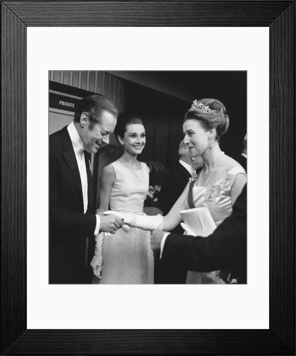 Framed Print : Princess Alexandra attends the premier of My Fair Lady Framed Print : Princess Alexandra attends the premier of My Fair Lady