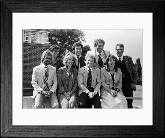 Framed Print : BBC Television announce the new autumn programmes today Framed Print : BBC Television announce the new autumn programmes today