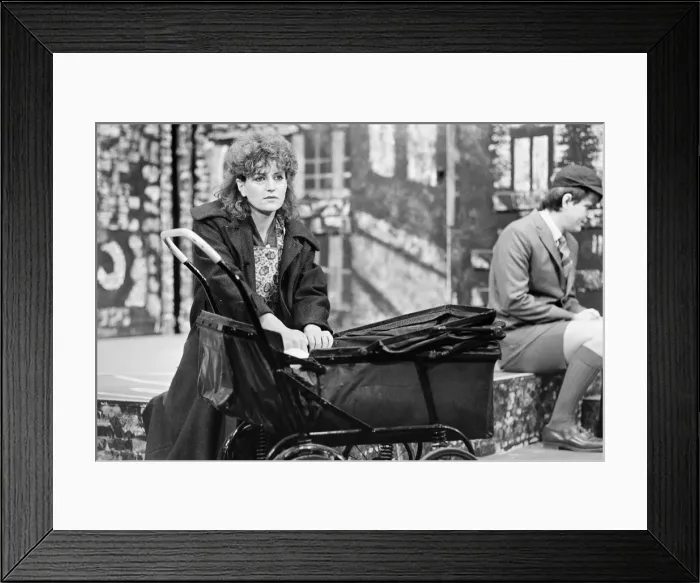 Framed Print : Photocall at the Playhouse Theatre in Liverpool before the opening of the original Framed Print : Photocall at the Playhouse Theatre in Liverpool before the opening of the original