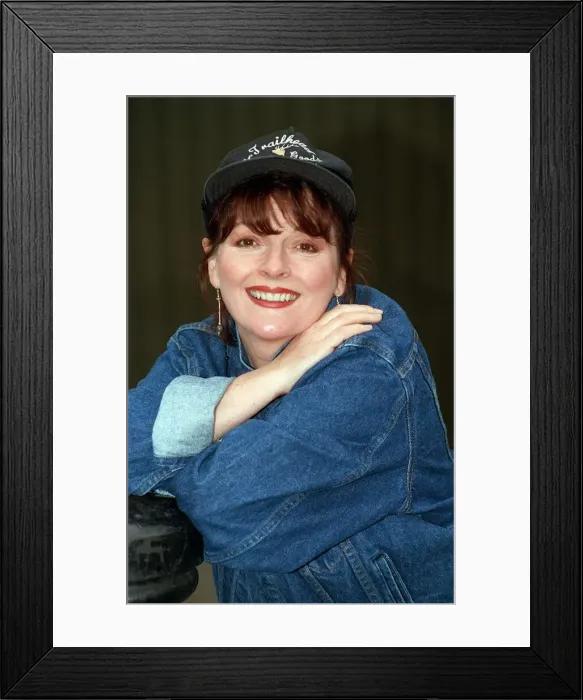 Framed Print : Actress Brenda Blethyn in London - February 1993