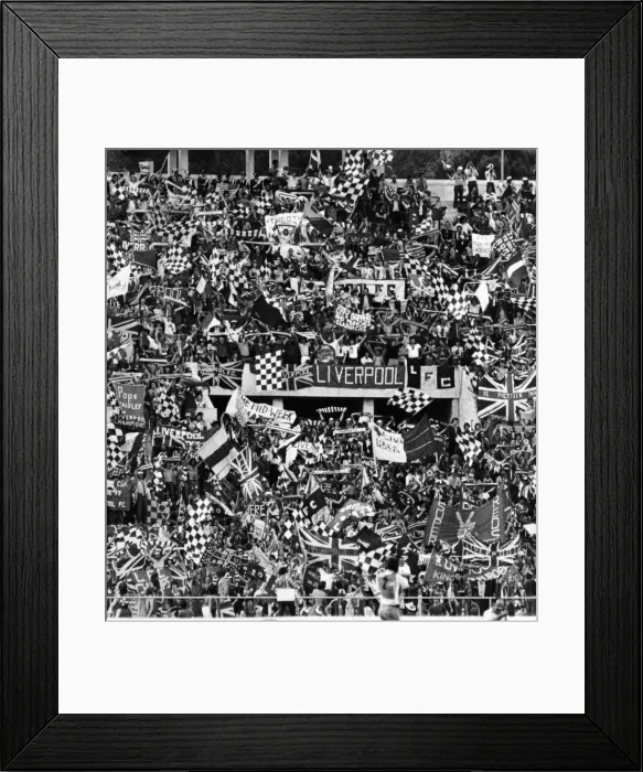 Framed Print : European Cup Final at the Stadio Olimpico in Rome, Italy Framed Print : European Cup Final at the Stadio Olimpico in Rome, Italy