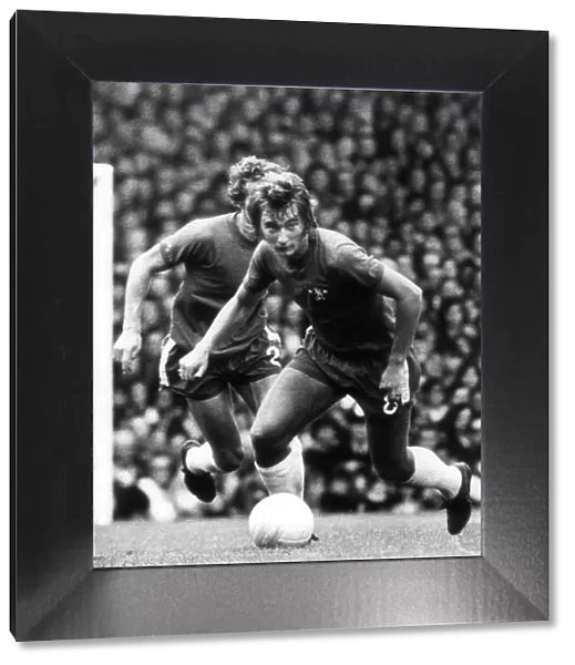 Chelseas Alan Hudson in action against Arsenal August 1971