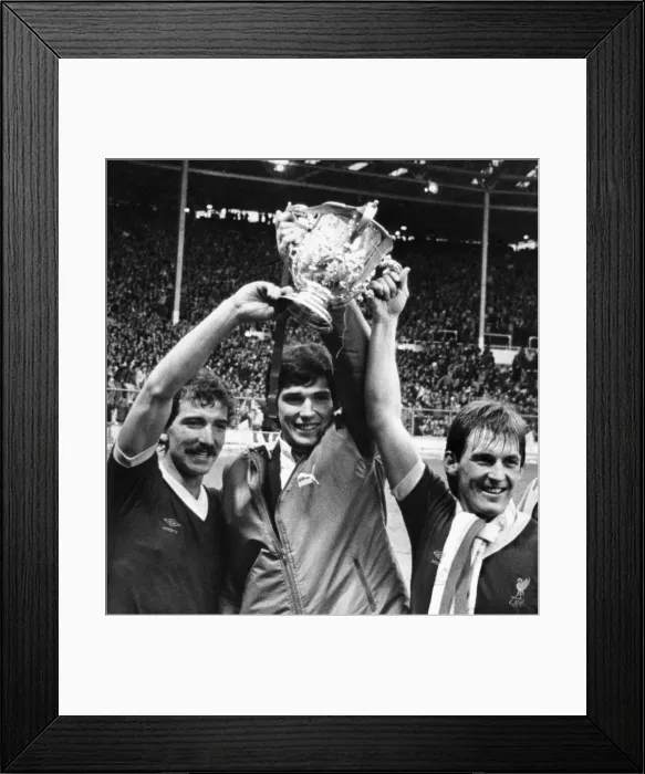 Framed Print : Milk Cup Final at Wembley Stadium. Liverpool 3 v Tottenham Hotspur 1 Framed Print : Milk Cup Final at Wembley Stadium. Liverpool 3 v Tottenham Hotspur 1