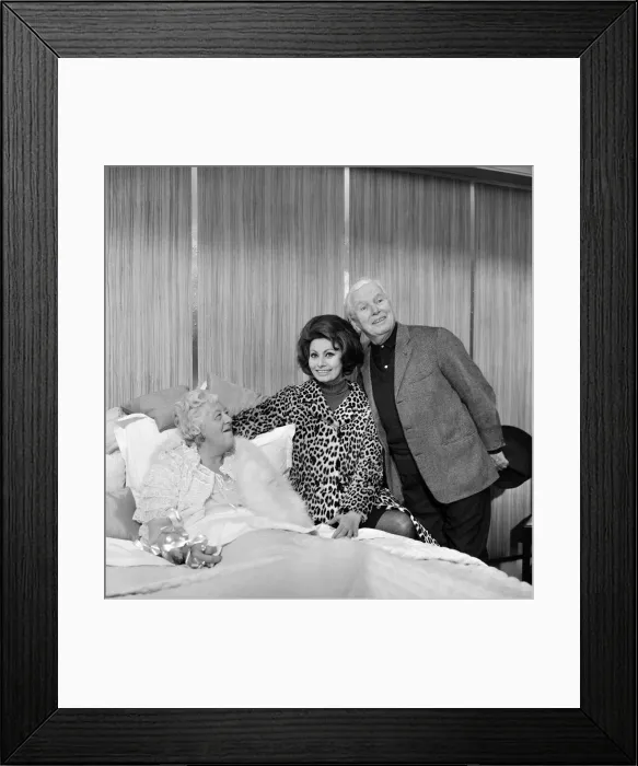 Framed Print : On the set of A Countess from Hong Kong, Charlie Chaplins new film Framed Print : On the set of A Countess from Hong Kong, Charlie Chaplins new film