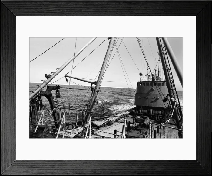 Framed Print : Scenes aboard Hull fishing trawler Ross Orion Framed Print : Scenes aboard Hull fishing trawler Ross Orion