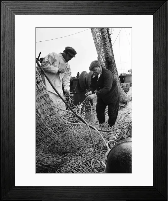 Framed Print : Scenes aboard Hull fishing trawler Ross Orion Framed Print : Scenes aboard Hull fishing trawler Ross Orion