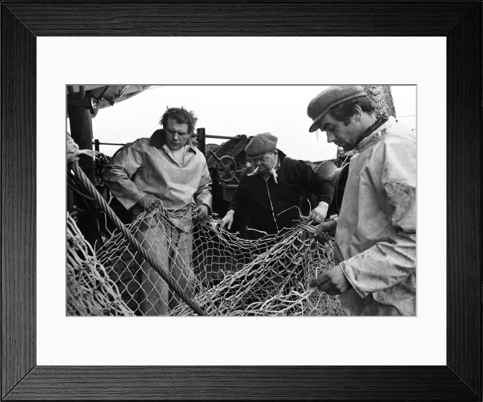 Framed Print : Scenes aboard Hull fishing trawler Ross Orion Framed Print : Scenes aboard Hull fishing trawler Ross Orion